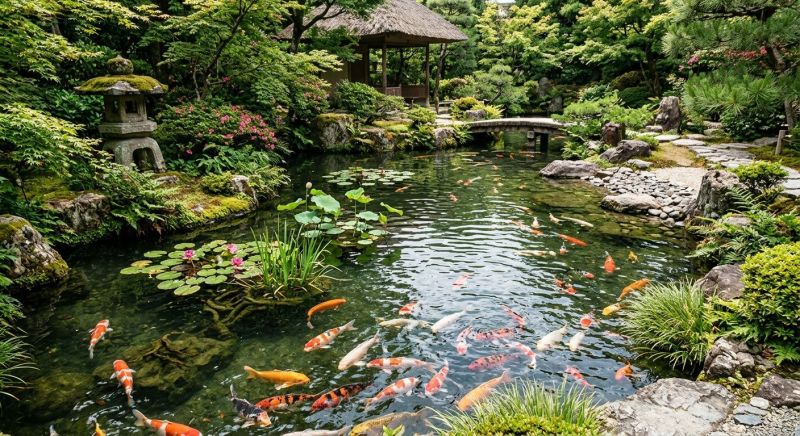 Koi Pond Installation in Honolulu, HI